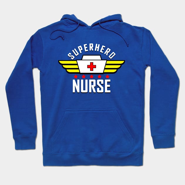Superhero Nurse  Awesome Best Nurse Gift For Nurses Hoodie by BoggsNicolas